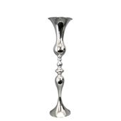 Silver Urn On Stand (75cm)