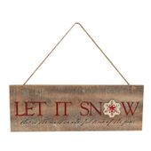 Let it Snow Hanging Sign 