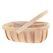 Natural Trug with Folding Handle 