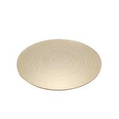 Gold Swirl Mirror Plate  (30cm)