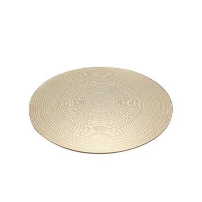 Gold Swirl Mirror Plate  (30cm)