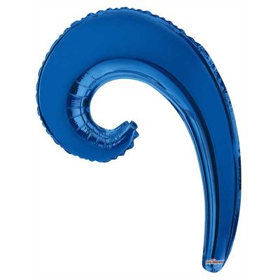 Royal Blue Kurly Wave - Requires Heat Seal 