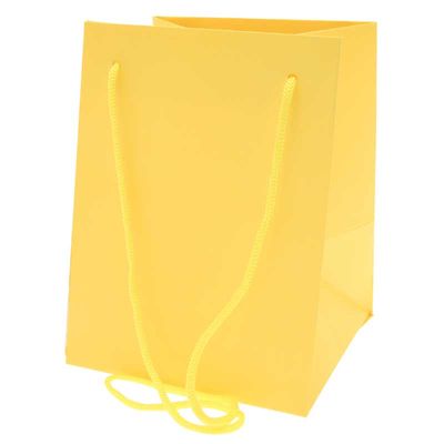 Orange Hand Tie Bag (19x25cm)
