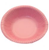 Pale Pink Paper Bowl - 7 inch (x8) 