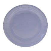 Light Blue Paper Plates Round - 9 inch (x8)  