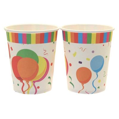 Balloons Party Cups - 9oz (x8) 