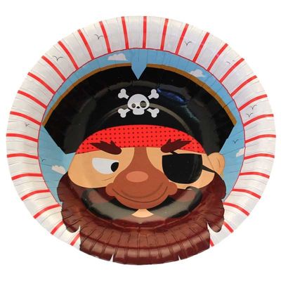 Pirate Party Paper Bowl - 7 inch (x8)  