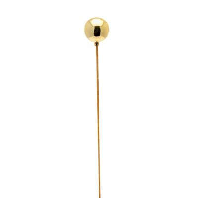 Gold Bauble Pick (3.8cm)