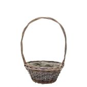 Hambleton Round Basket with Handle (25cm)