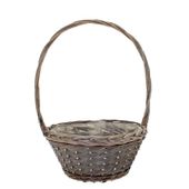 Hambleton Round Basket with Handle (30cm)