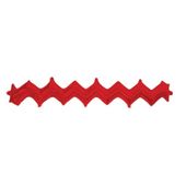 Red Zig Zag Wall with Valve (pack of 5)