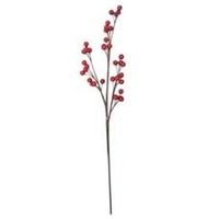 Red Berry Branch x 36 Berries 45cm 