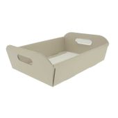 Cream Hamper Box  (34.5x26x10.5cm)