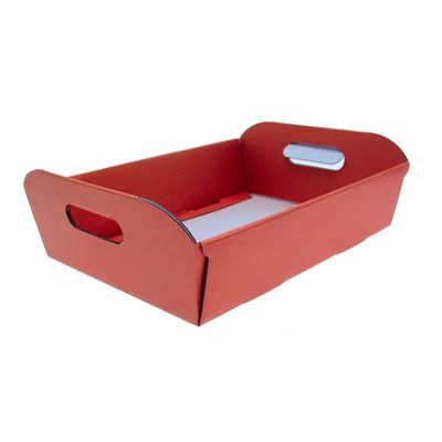 Red Hamper Box  (34.5x26x10.5cm)