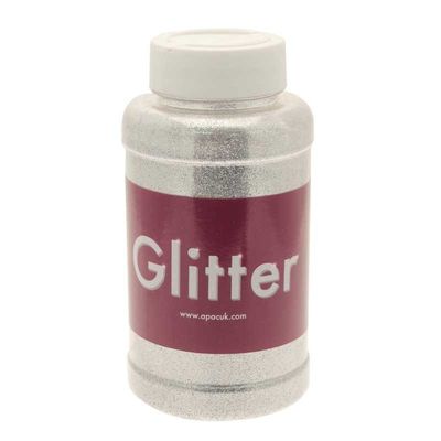 Silver Glitter - 450grm Bottle 