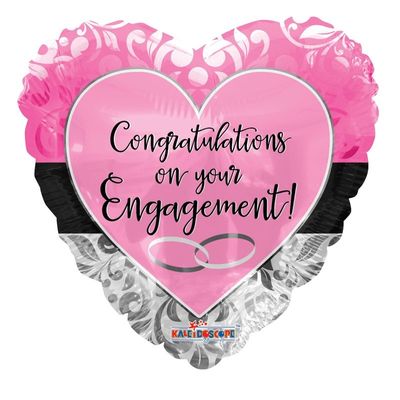 Engagement Pink Heart (18 inch)
