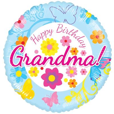 Happy Birthday Grandma (18 inch)