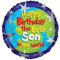 Happy Birthday Son (18 inch)