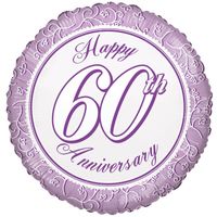 Happy 60th Anniversary (18 inch)