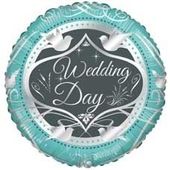 Wedding Day Silver Doves (18 inch)