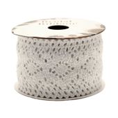 Vintage Ribbon - White (50mm x 3m)