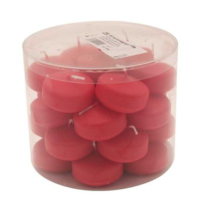 Red Floating Candles (28 pcs)