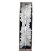 Feather Butterfly White - 5cm (Pk12)