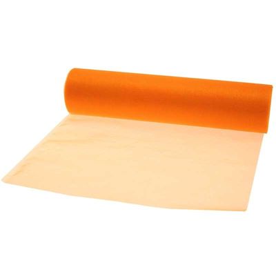 Orange Soft Organza Roll (29cm x 25m)