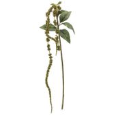 Tassel Flowers Spray x 3 Dark Green 