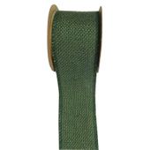 Dark Green Woven Ribbon  (50mm x 10yds)