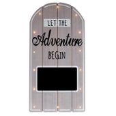 Freestanding Let the Adventure Begin Light Up board 