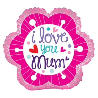 I Love You Mum Flower (18 inch)