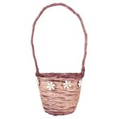 Round Basket with Handle (41cm x 17.5cm