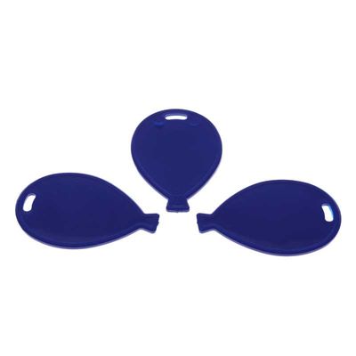 Primary Blue Balloon Shape Weights (x50) 