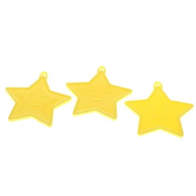Pastel Yellow Star Shape Weights (x50) 