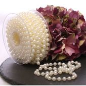 Ivory Pearls on Spool  (8mm x 10m)
