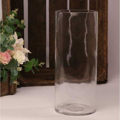 Clear Cylinder Contract Glass (D12.5 x H30cm) 