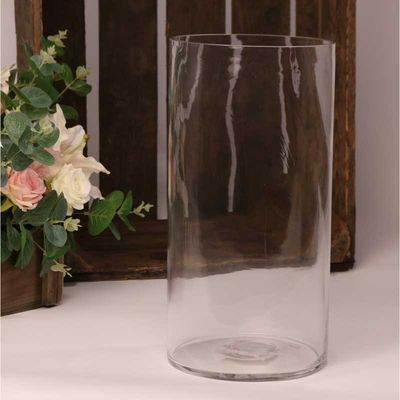 Clear Cylinder Contract Glass (D15 x H30cm) 