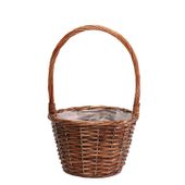 Wycomb Round Basket wtih Handle (23x15cm)