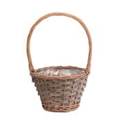 Wistow Round Basket with Handle (23x15cm)