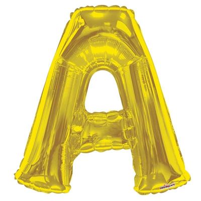 Letter Balloon - H - Gold (34 inch)