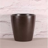 Elliot Orchid Pot - Black Pearlised (14 x 14.5cm)