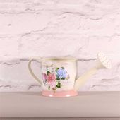 Rose and Hydrangea Watering Can (10X10cm)