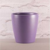Elliot Orchid Pot - Lilac Pearlised (14 x 14.5cm)