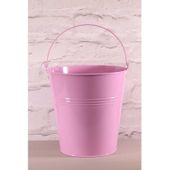 Bucket with Handle pink (24x24x16.5cm)