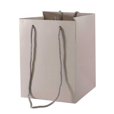 Stone Grey Hand Tie Bag (19x25cm)
