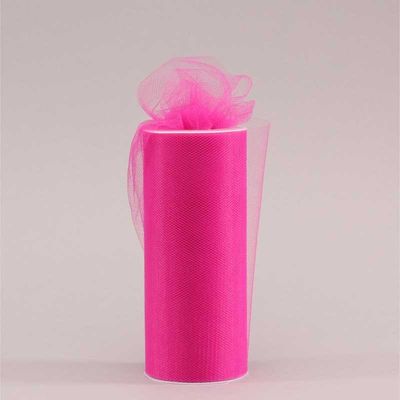 Hot Pink Tulle  (15cm x 23m)
