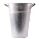 Washed Zinc Vase (H 40cm)