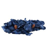 Navy Rose Petals in PVC Tub