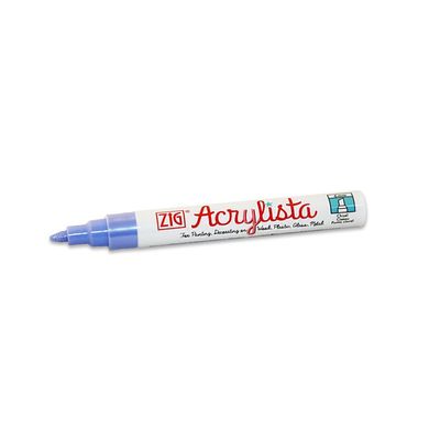Country Blue Acrylista Chisel Pen (For Balloons) (6mm) 